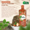 Dabur Vatika Naturals Enriched Hair Oil, Natural Moisturizing, Strengthening & Serum for Healthy Scalp, Nourishing Hair Oil for Soft, Manageable, Smooth & Silky From Root to Tip (Garlic)