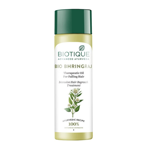 Biotique Botanicals Bhringraj Hair Growth ThERApeutic Oil, 4.06-Fluid Ounce