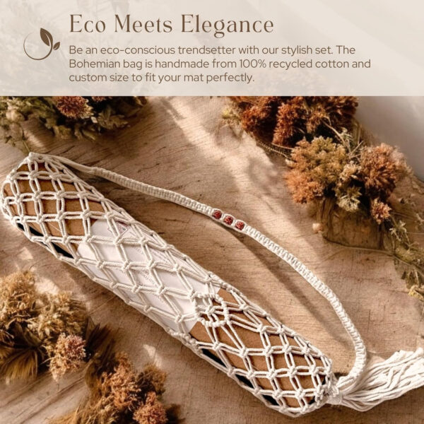 Eco Friendly Cork Yoga Mat 5mm Thick | Durable Natural Tree Rubber Base | Non-Slip, Sweatproof & Odor-Free | Extra Large (72” x 26”) | Plastic-Free Packaging | TPE and PVC Free | Elegant Design | Optional Alignment Lines