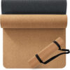 689332e8801e002a6bd2e3d2b84429edd9c36cd96fdde2059c47f.jpg Premium Cork Yoga Mat 1/4 & 2/5 Inch Thick 72 x 26 in, Thick Cork and TPE Non Slip Yoga Mats for Women Men, Sweat Proof Eco-friendly, Great for Hot Yoga & Workouts