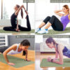 Yoga Mat Non Slip, Eco Friendly Fitness Exercise Mat with Carrying Strap,Pro Yoga Mats for Women,Workout Mats for Home, Pilates and Floor Exercises