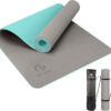 Yoga Mat Non Slip, Eco Friendly Fitness Exercise Mat with Carrying Strap,Pro Yoga Mats for Women,Workout Mats for Home, Pilates and Floor Exercises