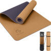 Yoga Mat Non Slip, Eco Friendly Fitness Exercise Mat with Carrying Strap,Pro Yoga Mats for Women,Workout Mats for Home, Pilates and Floor Exercises