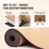 689333fed83f39d37d5ee9dba9643566d0c646ea22b2de68df8fa.jpg MHW - Live Well Thick Non-Slip Yoga Mats for Home Workout – Eco-Friendly Cork & TPE Yoga Mats | Extra Wide, Long, Foldable, Odorless Exercise Mats with Strap & Bag – Travel-Friendly & Portable