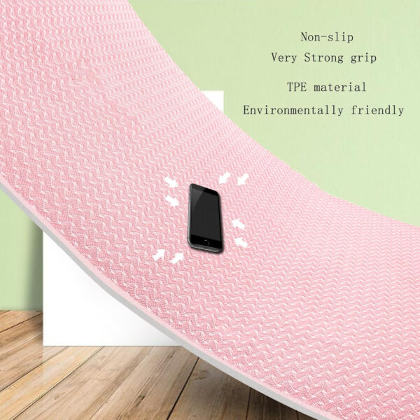 68933434c245f8892e35adda1bf7455e9f5416a8de9f1a4741313.jpg Yoga Mat 1/3 inch QMKGEC Exercise Mats 8mm TPE Non-Slip Extra Thick High-Density Eco Friendly for Yoga Workout Pilates Yoga Mats for Women Men