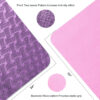 6893344155ff42343facc6601db8123eee1ec17ebe6567bfc8578.jpg Yoga Mat 1/3 inch QMKGEC Exercise Mats 8mm TPE Non-Slip Extra Thick High-Density Eco Friendly for Yoga Workout Pilates Yoga Mats for Women Men