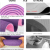 68933442b5411efc51b20789d7ecf63aceebc5c3bee8e44104a6d.jpg Yoga Mat 1/3 inch QMKGEC Exercise Mats 8mm TPE Non-Slip Extra Thick High-Density Eco Friendly for Yoga Workout Pilates Yoga Mats for Women Men