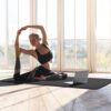 6893344ac7259694c5e33f00e1b9b774030b9bbd0e93e20bf7dde.jpg Yoga Mat 1/3 inch QMKGEC Exercise Mats 8mm TPE Non-Slip Extra Thick High-Density Eco Friendly for Yoga Workout Pilates Yoga Mats for Women Men