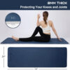 689334b56c173f83aedf19d3717084d2a9b63a1420e6c138afc74.jpg StrongTek TPE Yoga Mat, 72" x 24" x 1/3", Non-Slip, Lightweight, Portable Exercise Mat with Carry Strap, Ideal for Yoga, Pilates, and Fitness, Comfortable for Workouts at Home, Gym, or Travel