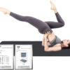 Hatha Yoga Extra Thick TPE Yoga Mat - 72"x 32" Thickness 1/2 Inch -Eco Friendly SGS Certified - With High Density Anti-Tear Exercise Bolster For Home Gym Travel & Floor Outside
