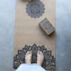 YOGA DESIGN LAB | The Cork Yoga Mat | Eco Luxury | Ideal for Hot Yoga, Power, Bikram, Ashtanga, Sweaty Workouts | Studio Quality | Includes Carrying Strap!