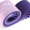 Fit Simplify Resistance Loop Exercise Bands with Instruction Guide and Carry Bag, Set of 5