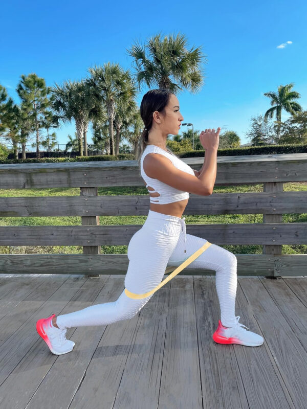 Fit Simplify Resistance Loop Exercise Bands with Instruction Guide and Carry Bag, Set of 5