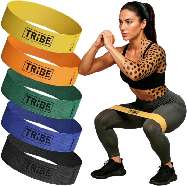 Fabric Resistance Bands for Working Out - Booty Bands for Women and Men - Exercise Bands Resistance Bands Set - Workout Bands Resistance Bands for Legs - Fitness Bands