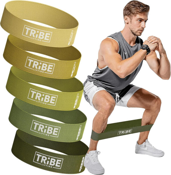 Fabric Resistance Bands for Working Out - Booty Bands for Women and Men - Exercise Bands Resistance Bands Set - Workout Bands Resistance Bands for Legs - Fitness Bands