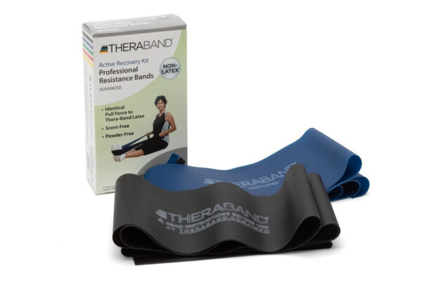 68933e62211beb06346de464ea3a377ad60725ba5740fb7b8eb3e.jpg THERABAND Resistance Bands Set, Professional Elastic Band For Upper & Lower Body Exercise, Strength Training without Weights, Physical Therapy, Pilates, Rehab, Yellow & Red & Green, Beginner