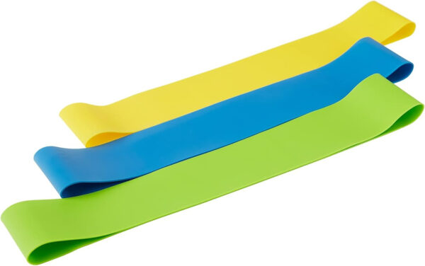 68933f6aba2123229a02acbfa00a07b8530ad7004b87aaf0a5f51.jpg Beachbody Resistance Bands for Booty and Thigh Workouts, Unisex Strength Workout Exercise Loops for Women & Men, Light, Medium & Heavy Resistance Levels, 12 Inch, 3 Pack