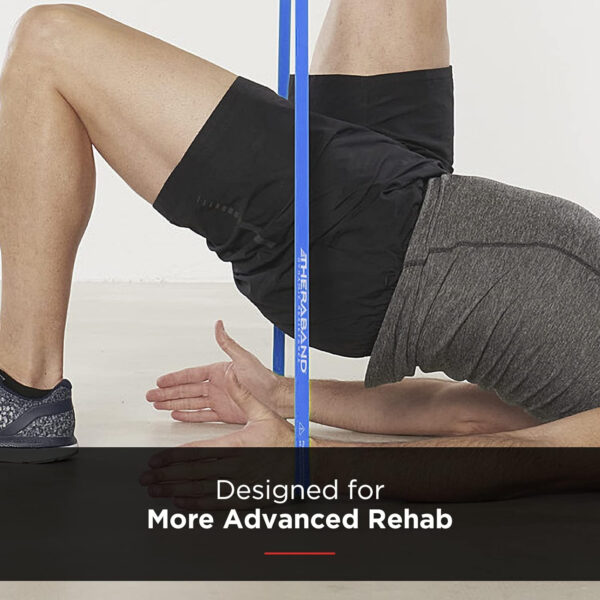68933f86394343422cb133f96a7347375abc94be441d7bef94a8f.jpg THERABAND High Resistance Bands, Set of 2 Elastic Super Bands for Improving Flexibility, Injury Rehab, & Full Body Workouts, Heavy Duty Stretch Bands for Lifting, 1 Light & 1 Medium Band