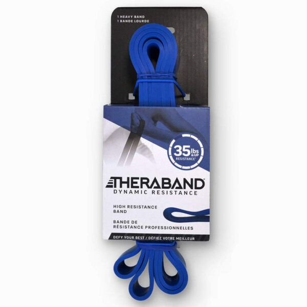 68933f89eae5dff80acc8a3d48bbf8f113f64860d1337fdae18fb.jpg THERABAND High Resistance Bands, Set of 2 Elastic Super Bands for Improving Flexibility, Injury Rehab, & Full Body Workouts, Heavy Duty Stretch Bands for Lifting, 1 Light & 1 Medium Band