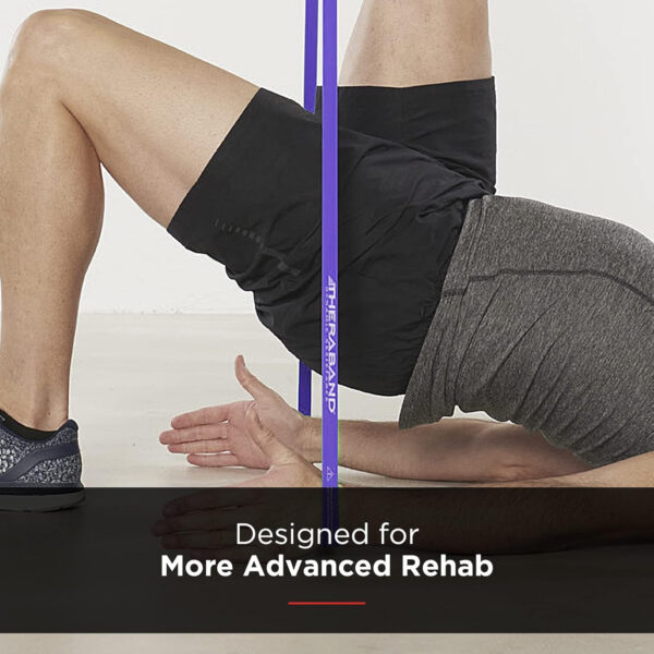 68933f8f33d58d12cfd4070dc9a5650ee6580eac9cf8287557bb9.jpg THERABAND High Resistance Bands, Set of 2 Elastic Super Bands for Improving Flexibility, Injury Rehab, & Full Body Workouts, Heavy Duty Stretch Bands for Lifting, 1 Light & 1 Medium Band