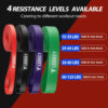 68933ffb5f9e7db7154e843a0f8fbfb5ab032306a3a4237a9951a.jpg LEEKEY Resistance Bands Set for Pull-Up Assistance & Full-Body Training, Multi-Level Exercise Bands with Bag for Home Workouts, Physical Therapy, Strength Training (Men/Women)