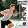 6893400dd331c05ba096c5583b2e52c2f59cda5d932c5c7f3ccbe.jpg LEEKEY Resistance Bands Set for Pull-Up Assistance & Full-Body Training, Multi-Level Exercise Bands with Bag for Home Workouts, Physical Therapy, Strength Training (Men/Women)