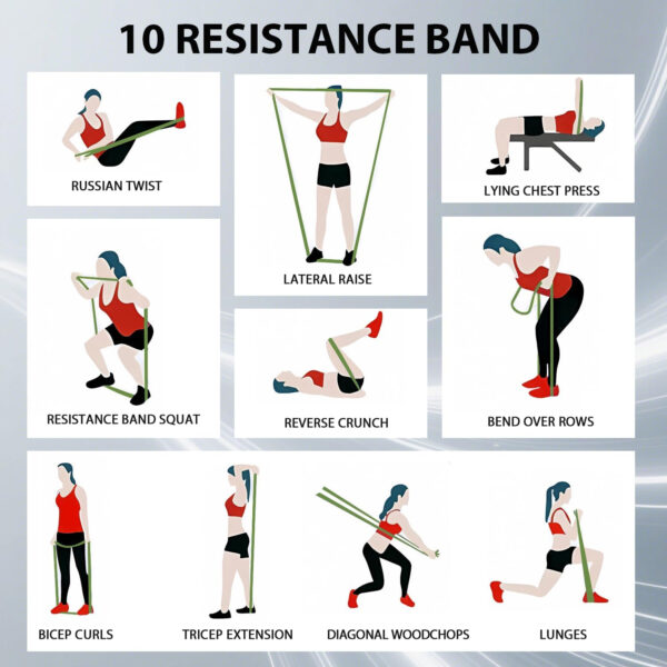 689340117d7736999ed703600a4735ff1b0ad2c94d82aa3852c68.jpg LEEKEY Resistance Bands Set for Pull-Up Assistance & Full-Body Training, Multi-Level Exercise Bands with Bag for Home Workouts, Physical Therapy, Strength Training (Men/Women)