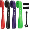 68934013b2aecd136dd2d4a3b2e7754f96a0736e7685d5ca8a9b4.jpg LEEKEY Resistance Bands Set for Pull-Up Assistance & Full-Body Training, Multi-Level Exercise Bands with Bag for Home Workouts, Physical Therapy, Strength Training (Men/Women)