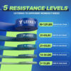 689340180c88ab0ff124ffcce93123fc324246f1d2fa92e8b3659.jpg LEEKEY Resistance Bands Set for Pull-Up Assistance & Full-Body Training, Multi-Level Exercise Bands with Bag for Home Workouts, Physical Therapy, Strength Training (Men/Women)