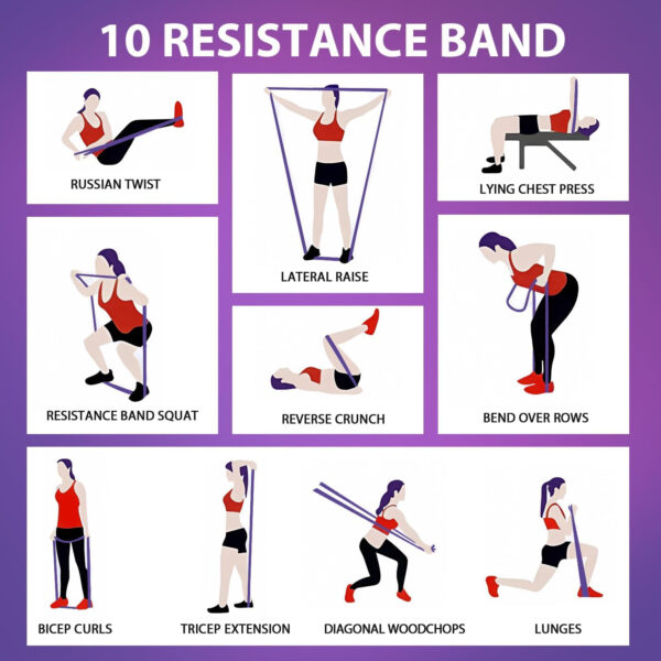 6893402f6110a9d1db2880090c88c759df3973d36dd7b0ca13ef4.jpg LEEKEY Resistance Bands Set for Pull-Up Assistance & Full-Body Training, Multi-Level Exercise Bands with Bag for Home Workouts, Physical Therapy, Strength Training (Men/Women)