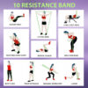 68934036109517e662fa314485f1e741ae7cfa011db298e42c5dd.jpg LEEKEY Resistance Bands Set for Pull-Up Assistance & Full-Body Training, Multi-Level Exercise Bands with Bag for Home Workouts, Physical Therapy, Strength Training (Men/Women)