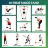 6893403c9e1417d0e357f8efcf1cc8af3ea0aaadf6fad3f18be55.jpg LEEKEY Resistance Bands Set for Pull-Up Assistance & Full-Body Training, Multi-Level Exercise Bands with Bag for Home Workouts, Physical Therapy, Strength Training (Men/Women)