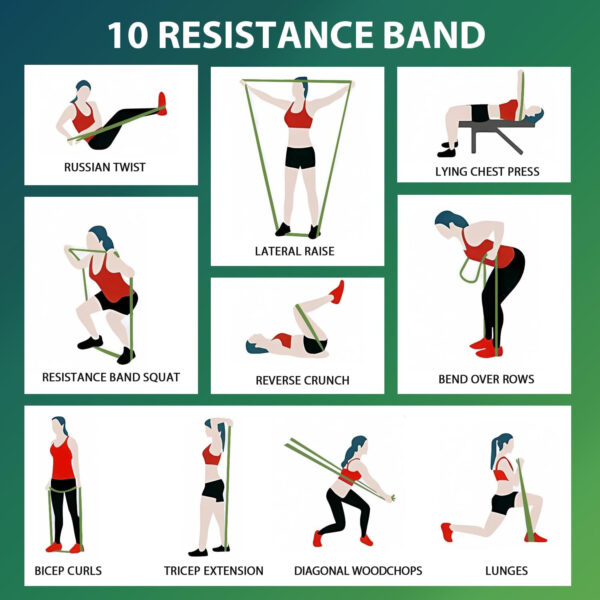 6893403c9e1417d0e357f8efcf1cc8af3ea0aaadf6fad3f18be55.jpg LEEKEY Resistance Bands Set for Pull-Up Assistance & Full-Body Training, Multi-Level Exercise Bands with Bag for Home Workouts, Physical Therapy, Strength Training (Men/Women)
