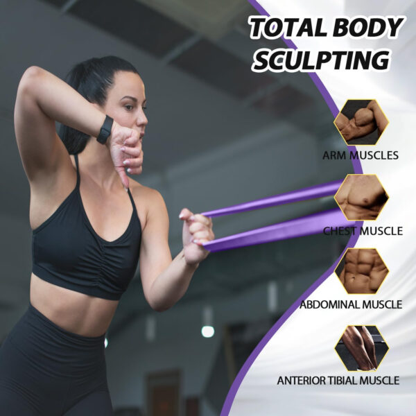 6893404f904a7c279e8d0097023a1e828eeb1bc909fcb88162ffe.jpg LEEKEY Resistance Bands Set for Pull-Up Assistance & Full-Body Training, Multi-Level Exercise Bands with Bag for Home Workouts, Physical Therapy, Strength Training (Men/Women)
