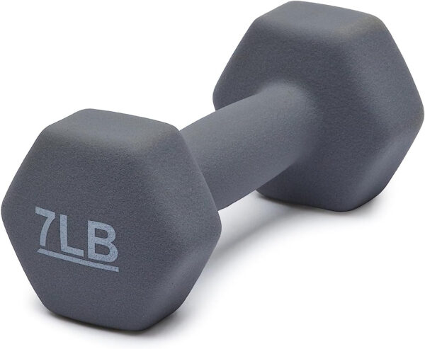 Amazon Basics Neoprene Dumbbell Hand Weights for Exercise and Muscle Toning