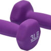 Amazon Basics Neoprene Dumbbell Hand Weights for Exercise and Muscle Toning