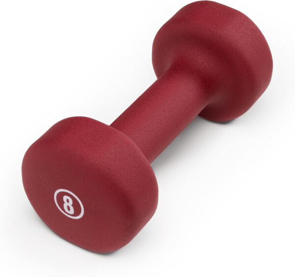 Marcy Neoprene Dumbbell, Single Piece, 1-lb, Fuchsia