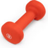 Marcy Neoprene Dumbbell, Single Piece, 1-lb, Fuchsia