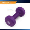 Marcy Neoprene Dumbbell, Single Piece, 1-lb, Fuchsia