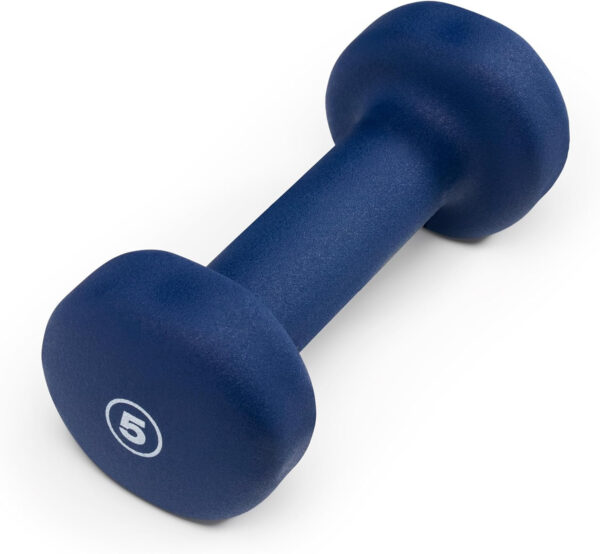 Marcy Neoprene Dumbbell, Single Piece, 1-lb, Fuchsia