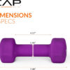 CAP Barbell Neoprene Dumbbell Weights Pairs & Sets | Multiple Colors