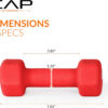 CAP Barbell Neoprene Dumbbell Weights Pairs & Sets | Multiple Colors