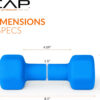 CAP Barbell Neoprene Dumbbell Weights Pairs & Sets | Multiple Colors