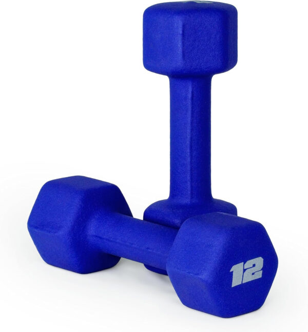 CAP Barbell Neoprene Dumbbell Weights Pairs & Sets | Multiple Colors