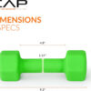CAP Barbell Neoprene Dumbbell Weights Pairs & Sets | Multiple Colors