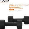 CAP Barbell Neoprene Dumbbell Weights Pairs & Sets | Multiple Colors