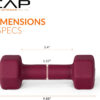 CAP Barbell Neoprene Dumbbell Weights Pairs & Sets | Multiple Colors