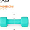 CAP Barbell Neoprene Dumbbell Weights Pairs & Sets | Multiple Colors