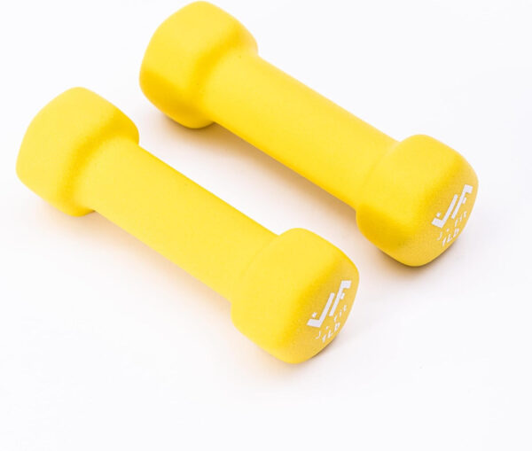 6893480a00ad5ef7c50cf049e5f8a7de99a7b00e0ff8890c6c675.jpg JFIT Neoprene Dumbbell (Set of 2), 1 LBS