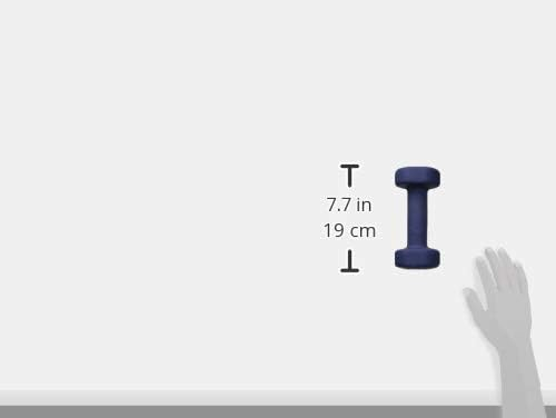 Yes4All Neoprene Coated Dumbbell Hand Weight Sets of 2 - Multiple Weight Options with 15 Colors, Anti-roll, Anti-Slip, Hexagon Shape